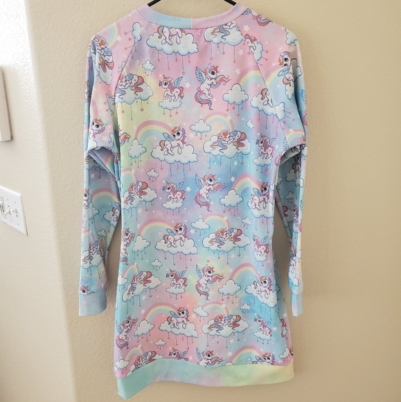 SOLD*** BM So Cute I Could Puke Sweater Dress - Picture 4 of 5